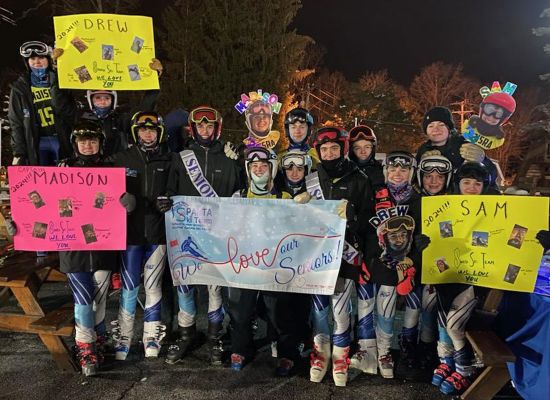 2024 Ski Team Seniors Madison, Drew & Sam